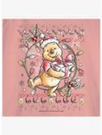 Disney Winnie The Pooh Christmas Bear Womens Slouchy Sweatshirt