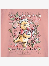 Disney Winnie The Pooh Christmas Bear Womens Slouchy Sweatshirt
