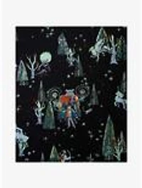 Harry Potter The Forbidden Forest Woven Button-Up