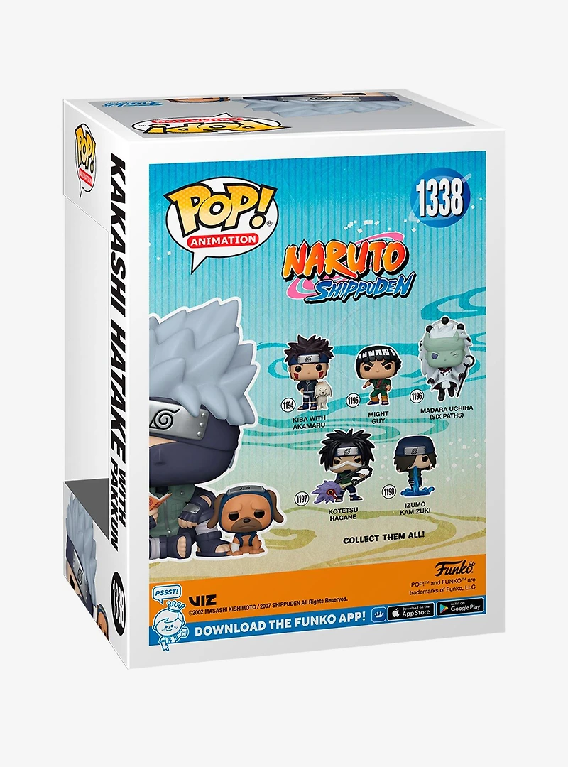 Funko Pop! Animation Naruto Shippuden Kakashi with Pakkun Vinyl Figure - BoxLunch Exclusive