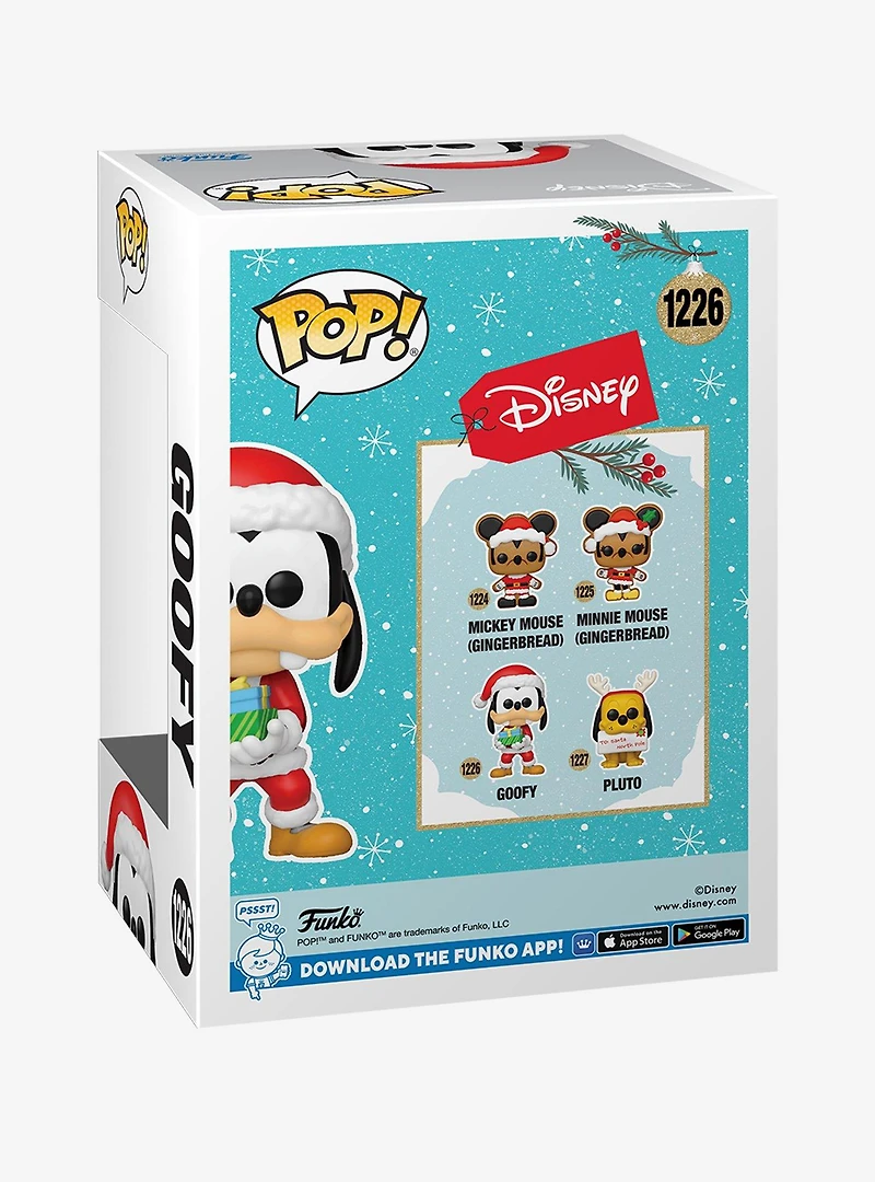 Funko Pop! Disney Santa Goofy Vinyl Figure