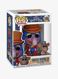 Funko Pop! Movies Disney The Muppet Christmas Carol Charles Dickens with Rizzo Vinyl Figure