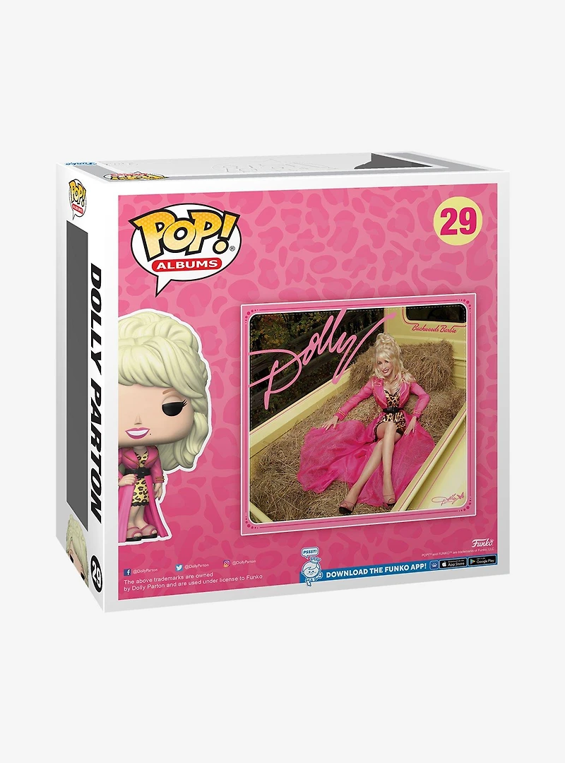 Funko Pop! Albums Dolly Parton Backwoods Barbie Vinyl Figure