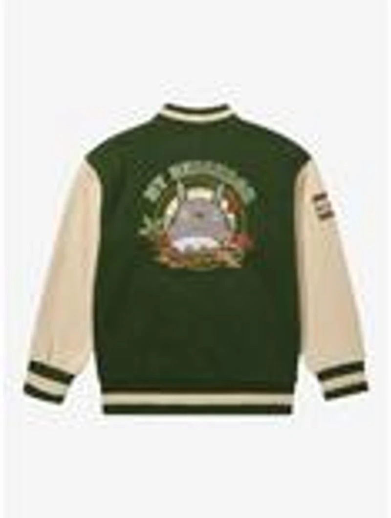 Our Universe Studio Ghibli My Neighbor Totoro Portrait Youth Varsity Jacket - BoxLunch Exclusive