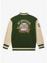 Our Universe Studio Ghibli My Neighbor Totoro Portrait Youth Varsity Jacket - BoxLunch Exclusive