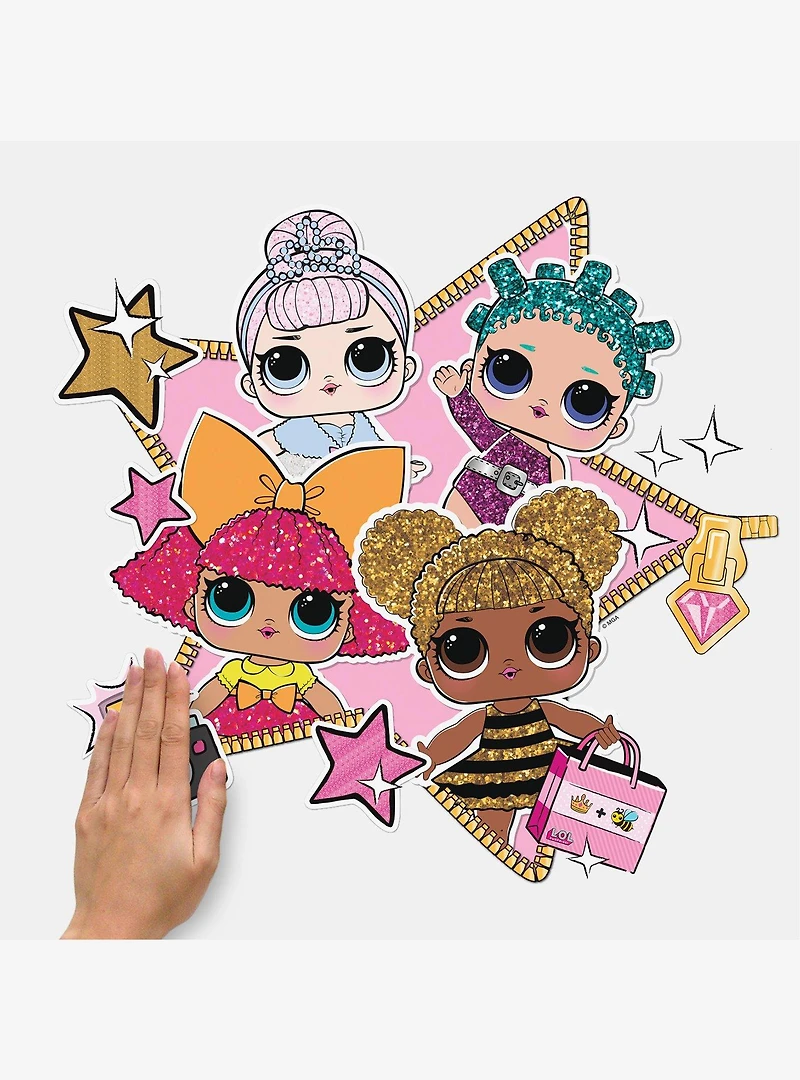 L.O.L. Surprise! Peel And Stick Giant Wall Decals
