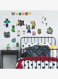 Minecraft Characters Peel & Stick Wall Decals