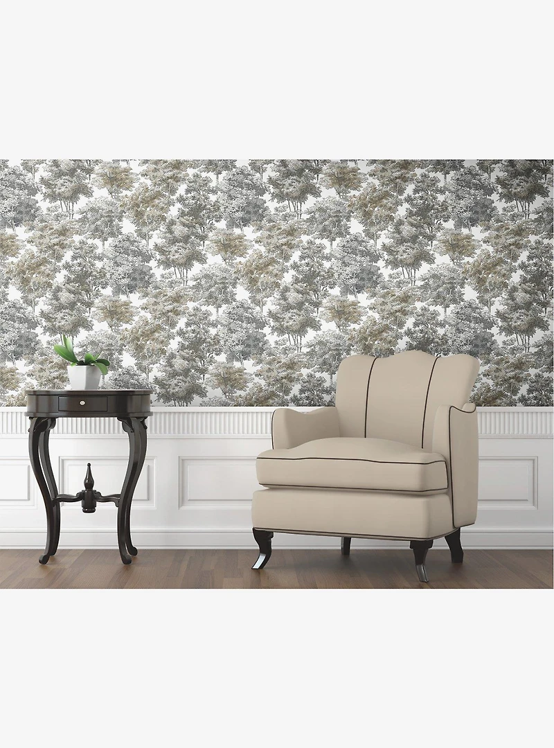 Old World Trees Peel & Stick Wallpaper