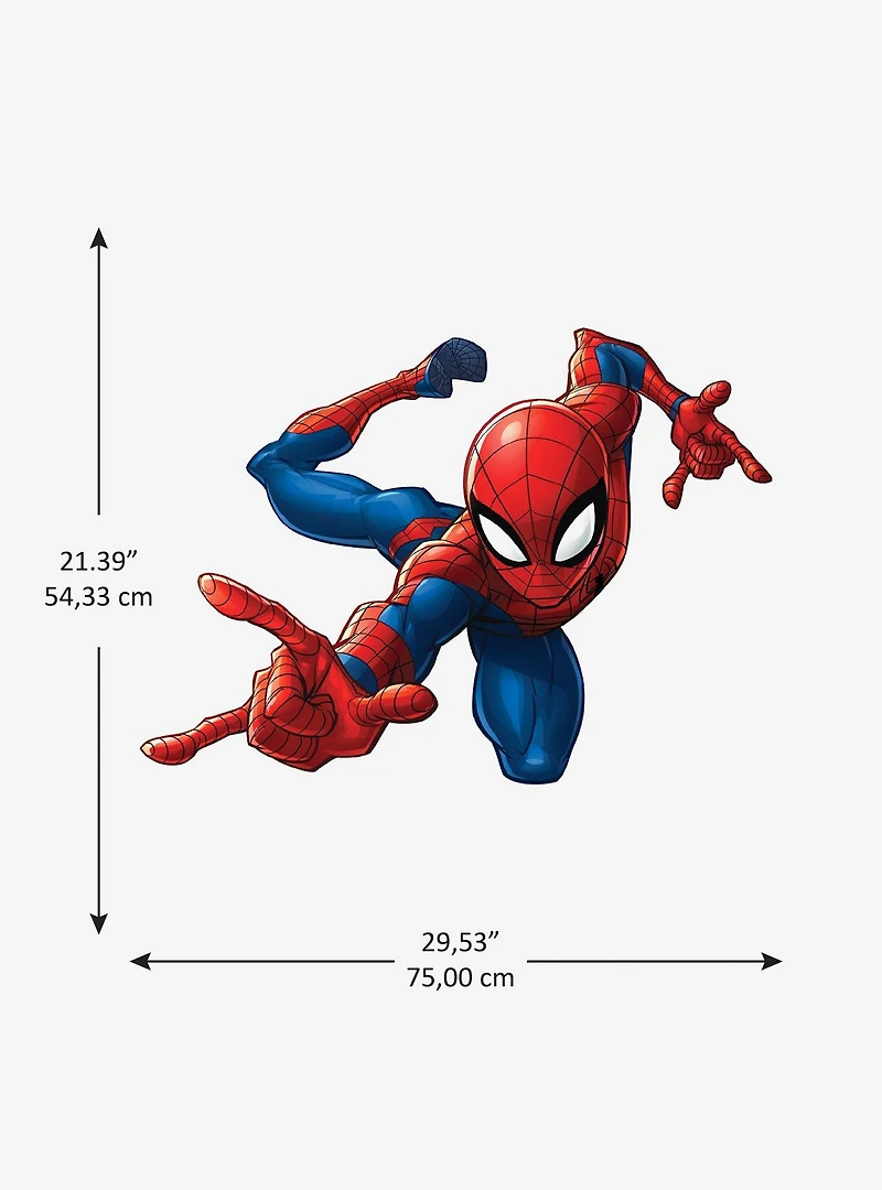 Marvel Spider-Man Growth Chart Giant Peel & Stick Wall Decals