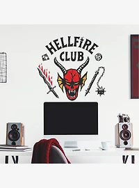 Stranger Things Hellfire Club Giant Peel & Stick Wall Decals