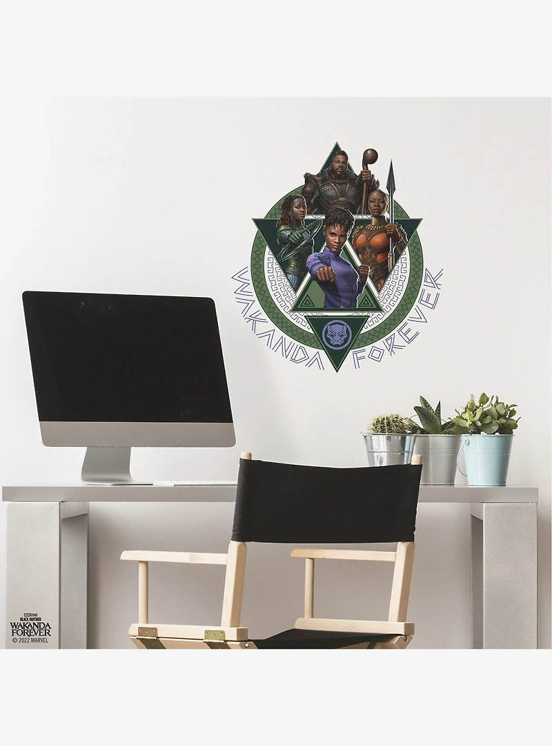 Marvel Black Panther: Wakanda Forever Giant Peel & Stick Wall Decals