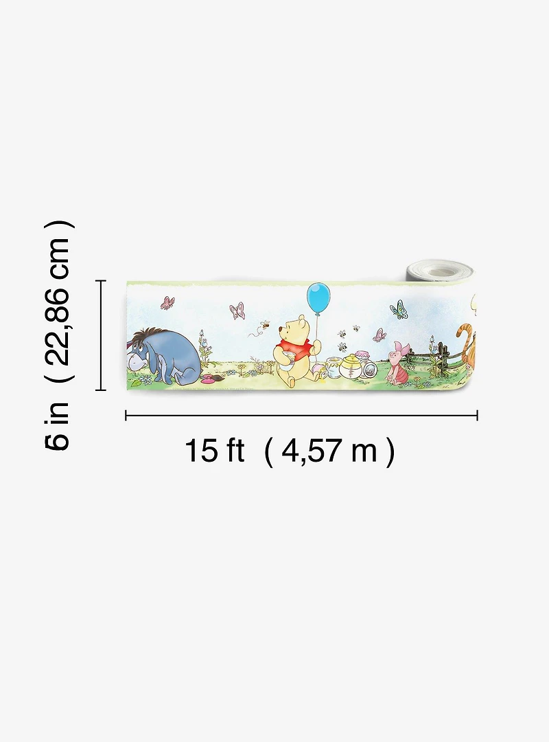 Disney Winnie The Pooh Toddler Peel & Stick Wallpaper Border