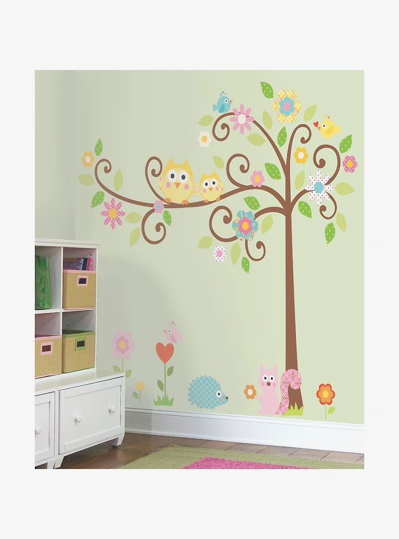 Happi Scroll Tree Peel & Stick Megapack