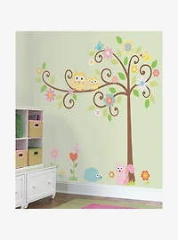 Happi Scroll Tree Peel & Stick Megapack