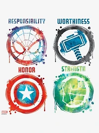 Marvel Avengers Icons Peel And Stick Wall Decals