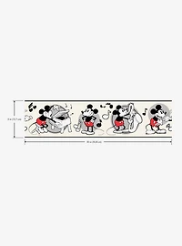 Disney Mickey Mouse Vintage Peel & Stick Wallpaper Border