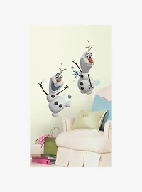 Disney Frozen Olaf The Snow Man Peel And Stick Wall Decals