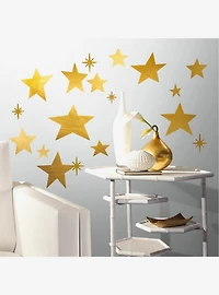 Star Peel And Stick Wall Decals With Foil