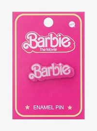 Barbie Glitter Movie Logo Enamel Pin - BoxLunch Exclusive