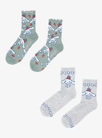 Sanrio Cinnamoroll Strawberry Crew Sock Set