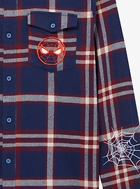 Marvel Spider-Man Web Flannel - BoxLunch Exclusive