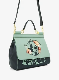 Loungefly Disney Alice in Wonderland Floral Silhouette Portrait Handbag - BoxLunch Exclusive