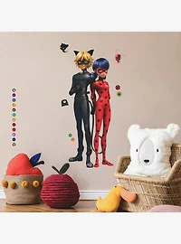 Miraculous: Tales Of Ladybug And Cat Noir Giant Peel & Stick Wall Decals