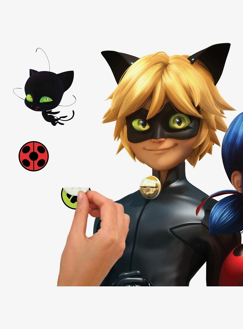 Miraculous: Tales Of Ladybug And Cat Noir Giant Peel & Stick Wall Decals