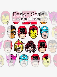 Marvel Comics Classic Character Peel & Stick Wallpaper
