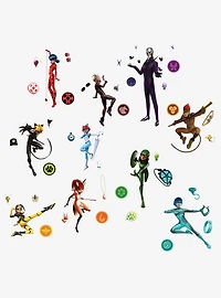 Miraculous: Tales Of Ladybug And Cat Noir Peel & Stick Wall Decals