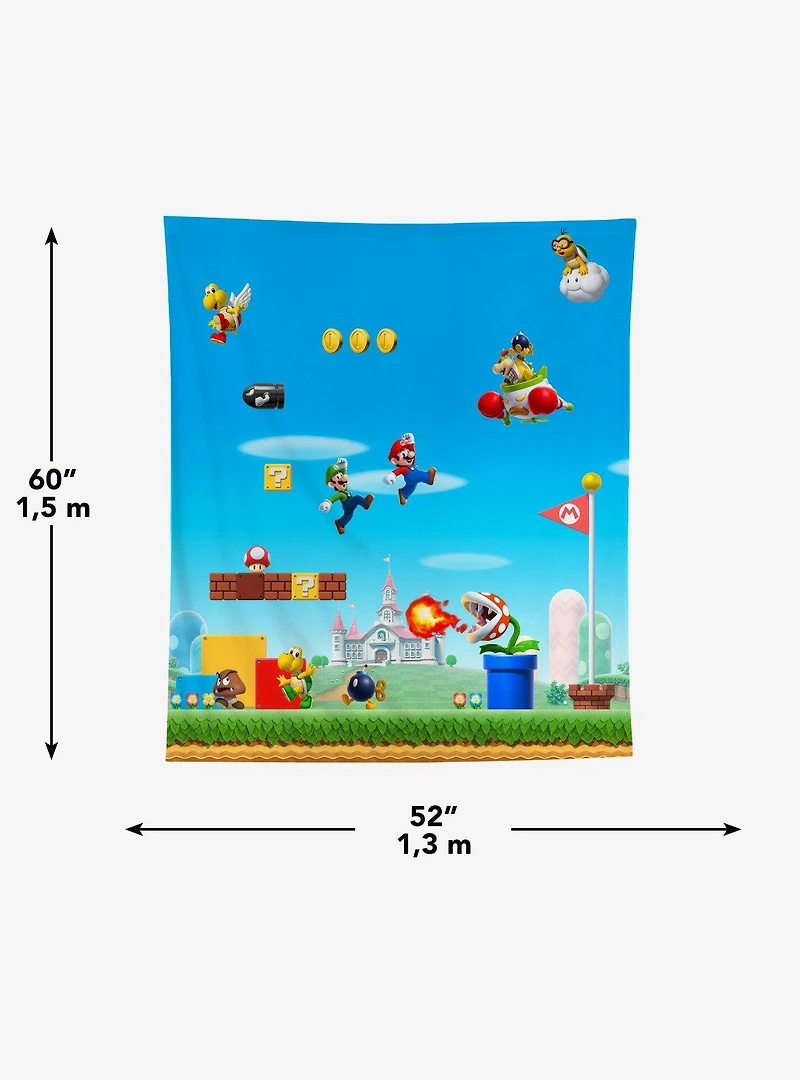 Super Mario Tapestry