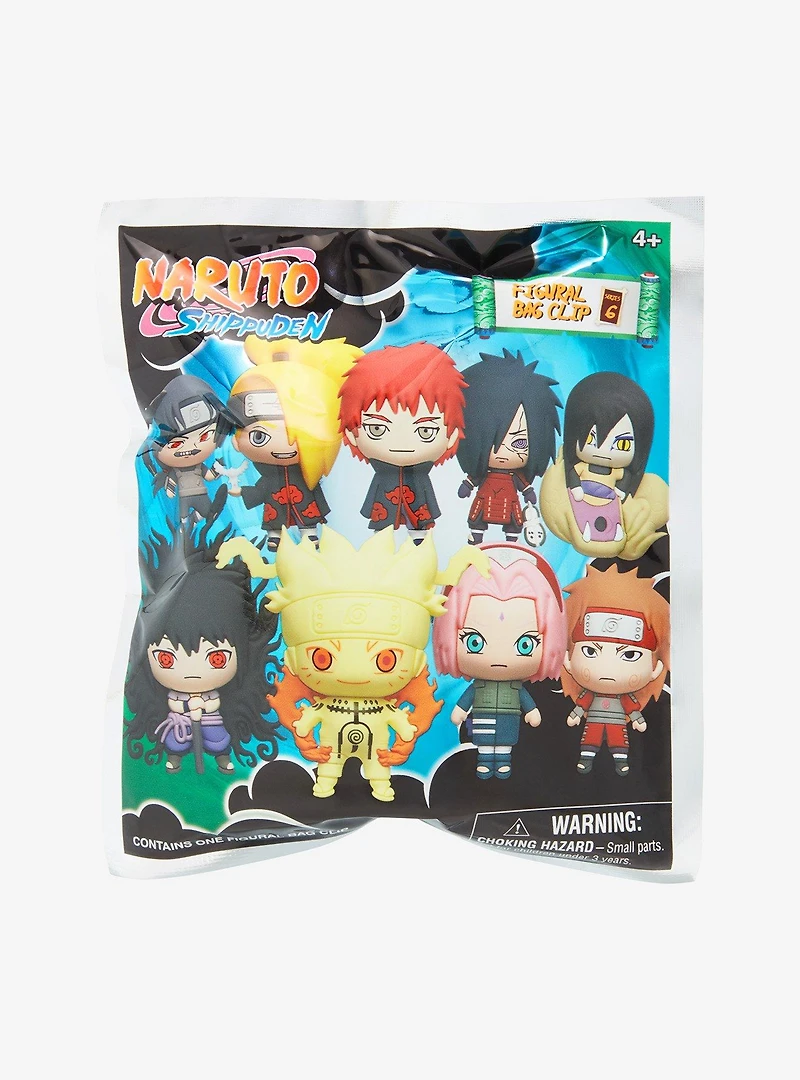 Naruto Shippuden Characters Series 6 Blind Bag Figural Bag Clip