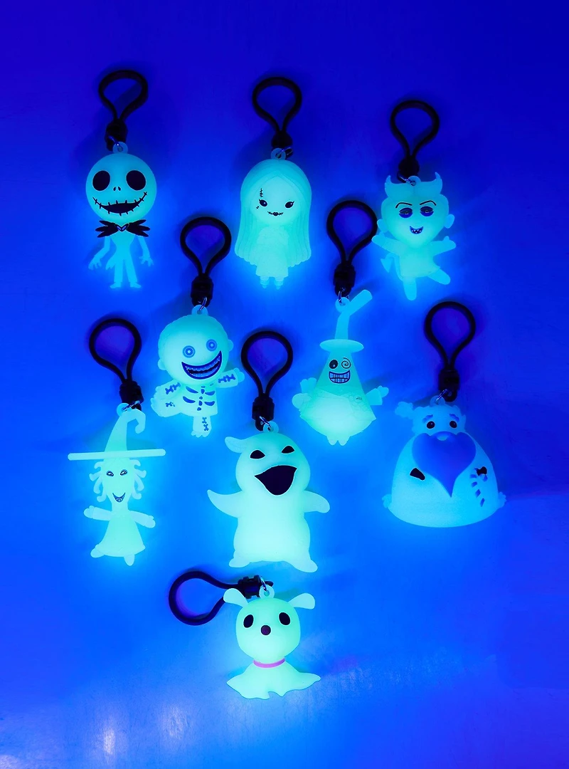 Disney The Nightmare Before Christmas Series 8 Glow-in-The-Dark Blind Bag Figural Bag Clip