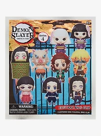 Demon Slayer: Kimetsu no Yaiba Characters Series 4 Blind Bag Figural Bag Clip