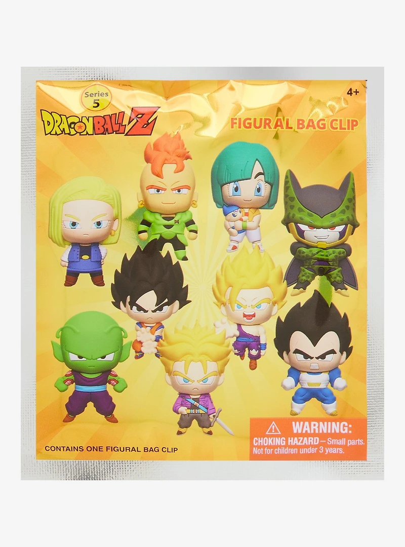 Dragon Ball Z Characters Series 5 Blind Bag Figural Bag Clip