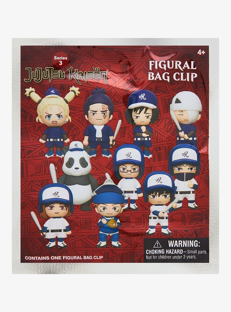 Jujutsu Kaisen Characters Series 3 Blind Bag Figural Bag Clip