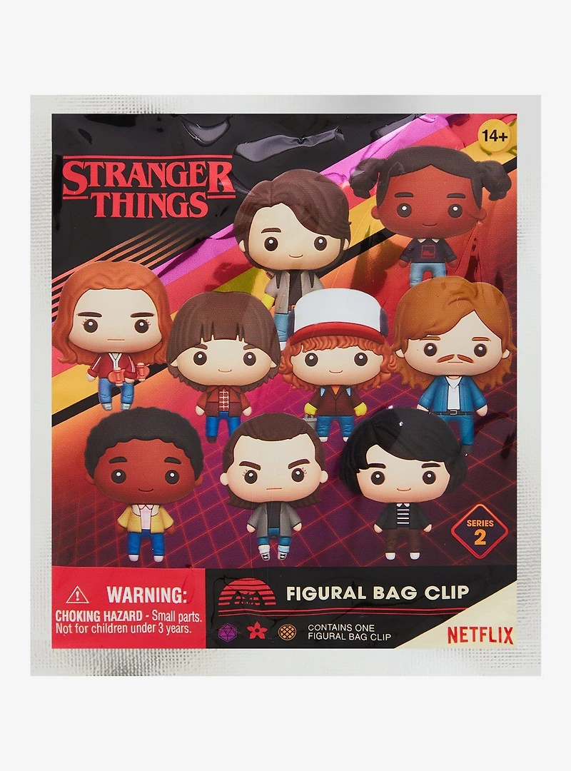 Stranger Things Characters Series 2 Blind Bag Figural Bag Clip