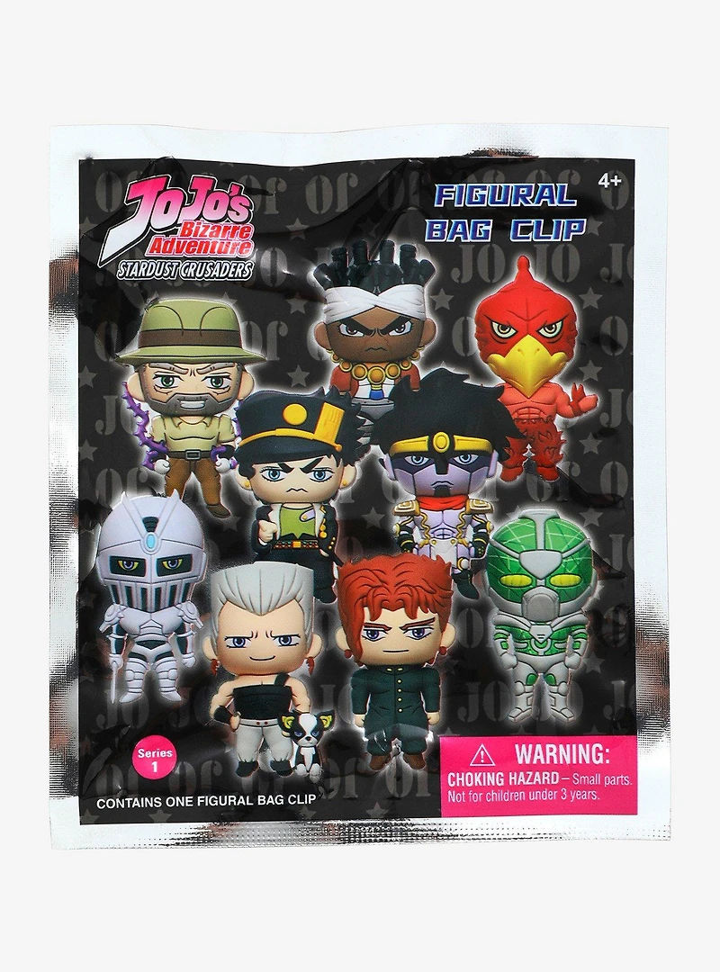 JoJo's Bizarre Adventure: Stardust Crusaders Characters Blind Bag Figural Bag Clip