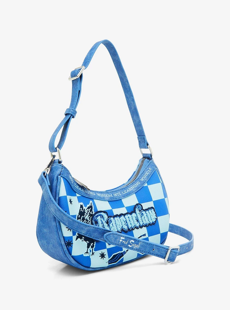 Fred Segal Harry Potter Ravenclaw Checkered Crossbody Bag