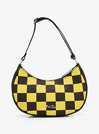 Fred Segal Harry Potter Hufflepuff Checkered Crossbody Bag