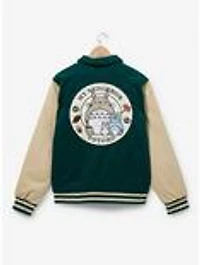 Studio Ghibli My Neighbor Totoro Corduroy Varsity Jacket - BoxLunch Exclusive