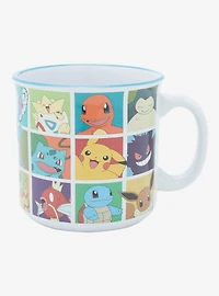 Pokémon Character Grid Camper Mug