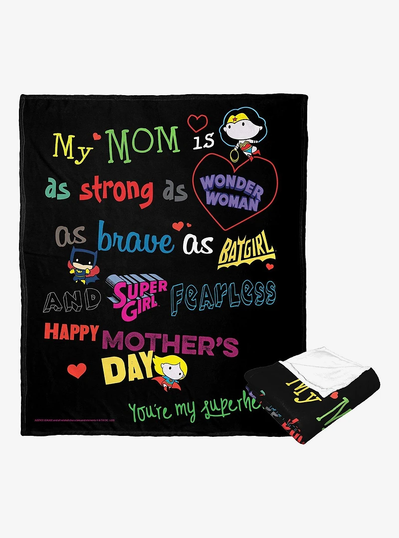 DC Comics Justice League Mom Is Super Blanket