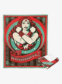 DC Comics Wonder Woman Wonder Parent Throw Blanket