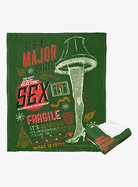 A Christmas Story The Major Prize Throw Blanket