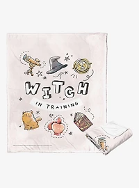 Harry Potter Witch In Training Throw Blanket