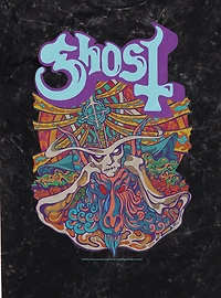 Ghost Seven Inches Of Satanic Panic Mineral Wash T-Shirt