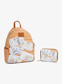 Loungefly Disney Pixar Up Carl & Ellie Photos Mini Zipper Wallet