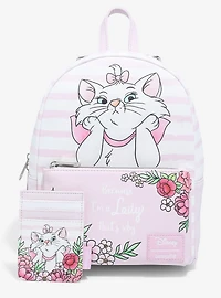 Loungefly Disney The Aristocats Marie Stripe Mini Backpack