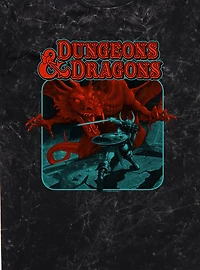 Dungeons & Dragons Red Dragon Battle Mineral Wash T-Shirt